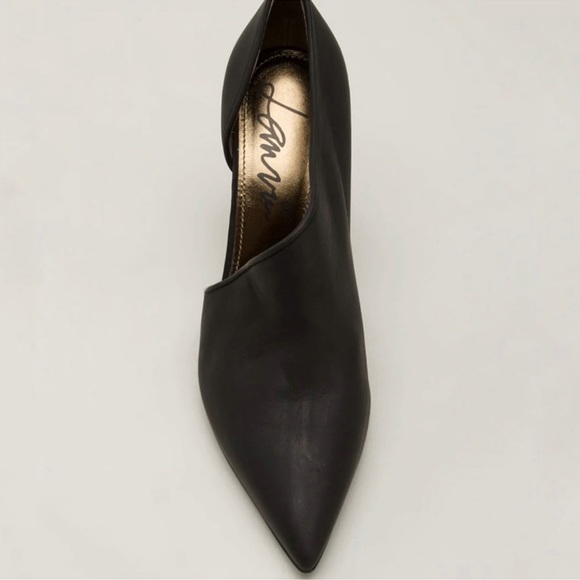 LANVIN BLACK POINTED TOE STILETTO BOOTIE - Picture 14 of 14